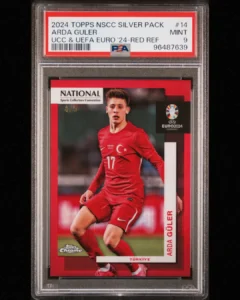 2024 TOPPS NSCC SILVER PACK ARDA GULER UCC & UEFA EURO ’24- RED REF