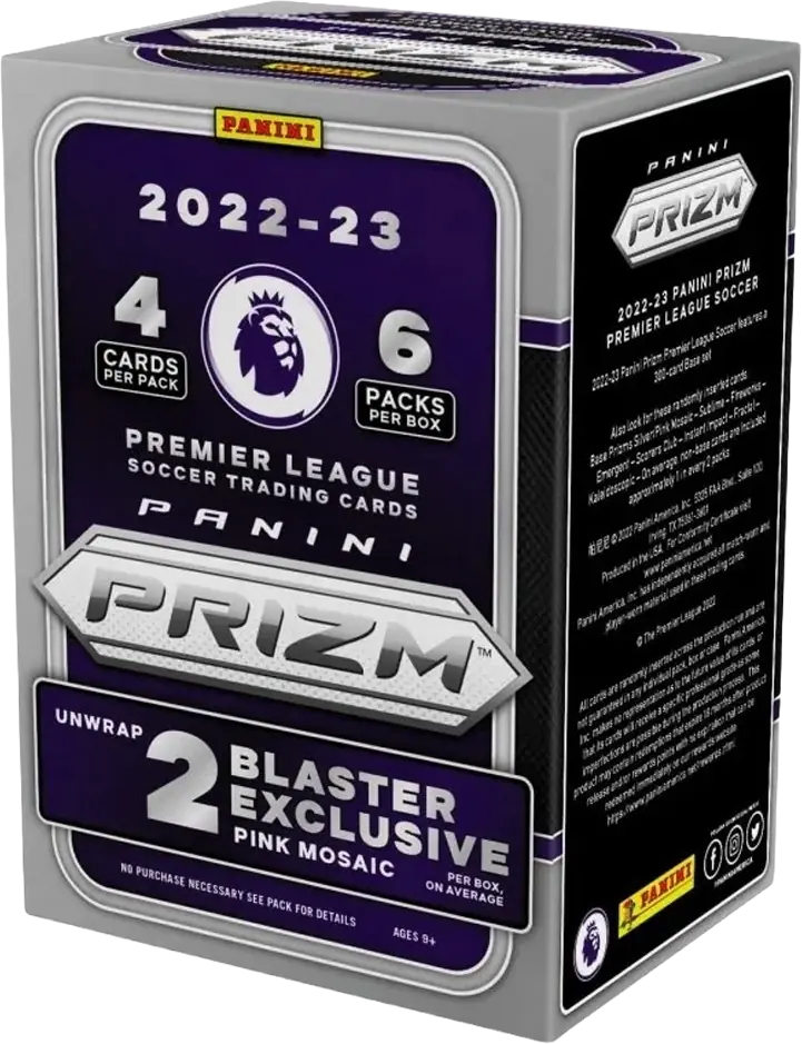 Prizm EPL Soccer Blaster Box - 2022/23
