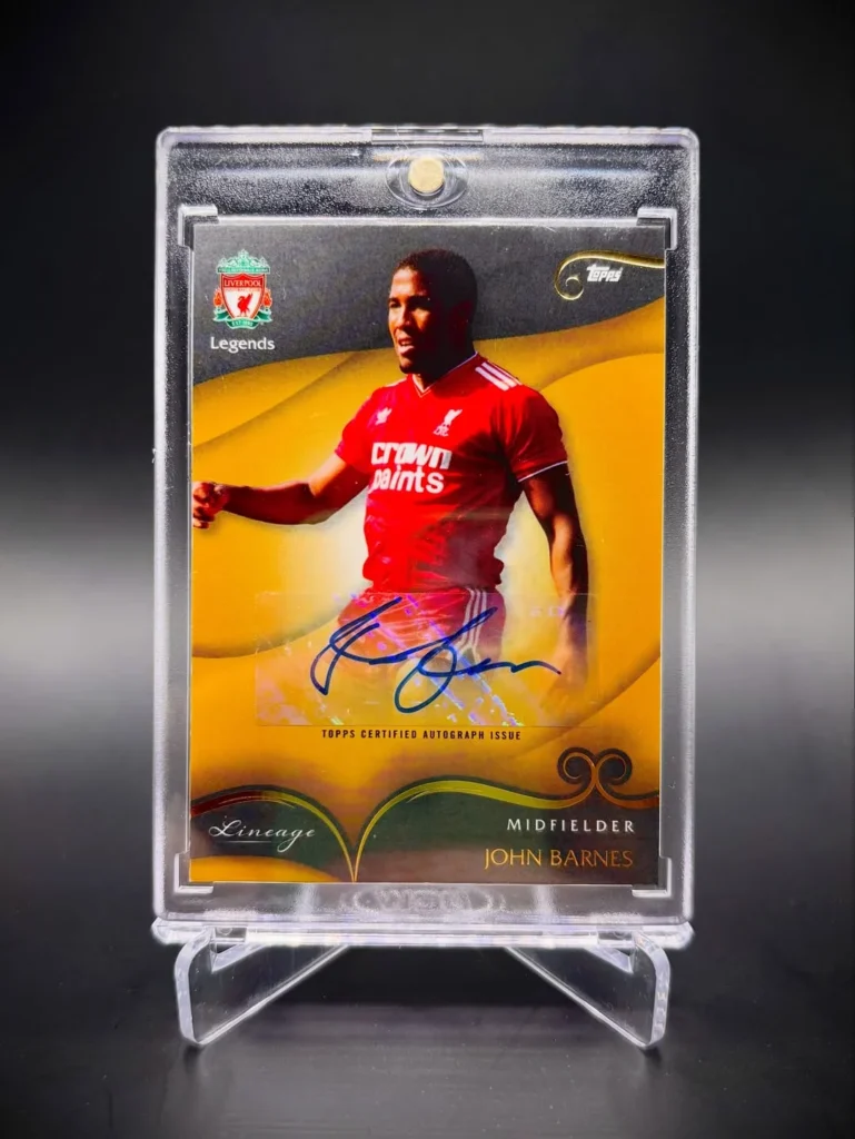John Barnes 1/1 Auto